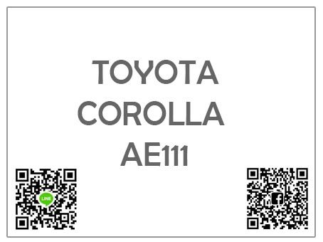 จอไมล์ Toyota Corolla AE111 (โตโยต้า โคโรล่า ตองหนึ่ง) ไม่มีวัดรอบ A/T