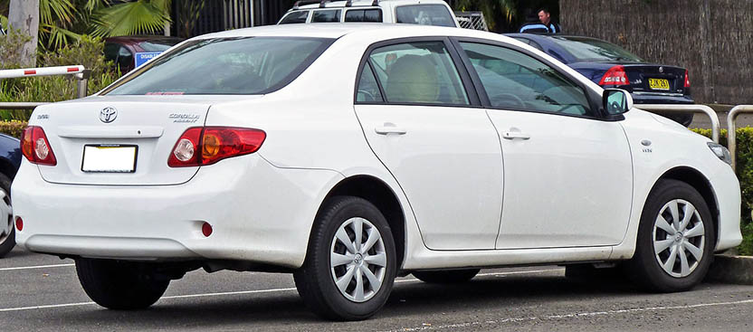 ฝาท้าย Toyota Altis (โตโยต้า อัลติส) E150 ปี 2006-2008 1