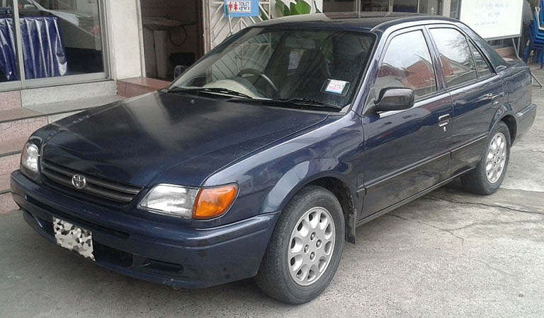 ประตูหลังซ้าย Toyota Soluna AL50 R/L (โตโยต้า โซลูน่า) ตัวแรก ปี 1997-2003 1