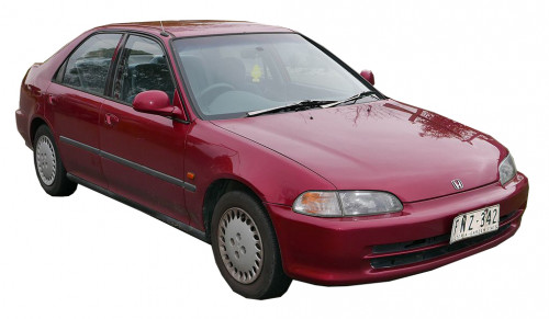 กระจกมองข้าง ปรับไฟฟ้า 3 สาย Honda Civic EG (ฮอนด้า ซีวิค เตารีด) 3 ประตู ปี 1992-1996 3