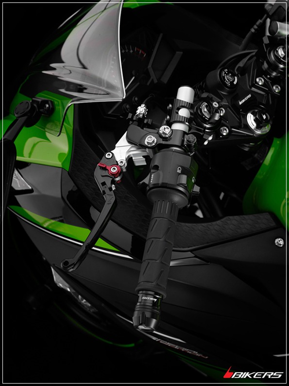 ชุดมือเบรคคลัตซ์ พับได้ปรับระดับหน้าเรียบ Bikers Ninja (2013) Z250