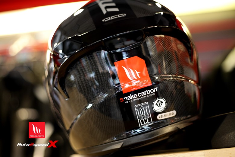 หมวกกันน็อค MT KRE SNAKE CARBON รุ่นท๊อป 5
