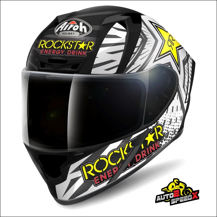 หมวกกันน็อค AIROH VALOR ROCKSTAR