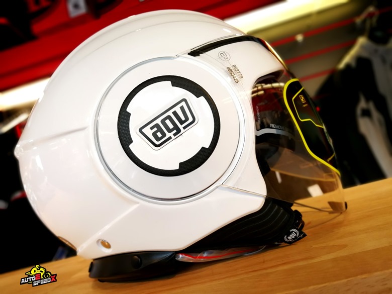 หมวกกันน็อค AGV FLUID White