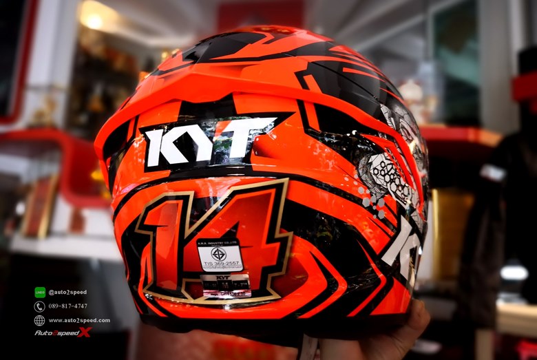 หมวกกันน็อค KYT NFR RatthaPark Replica สวยเกิน 5