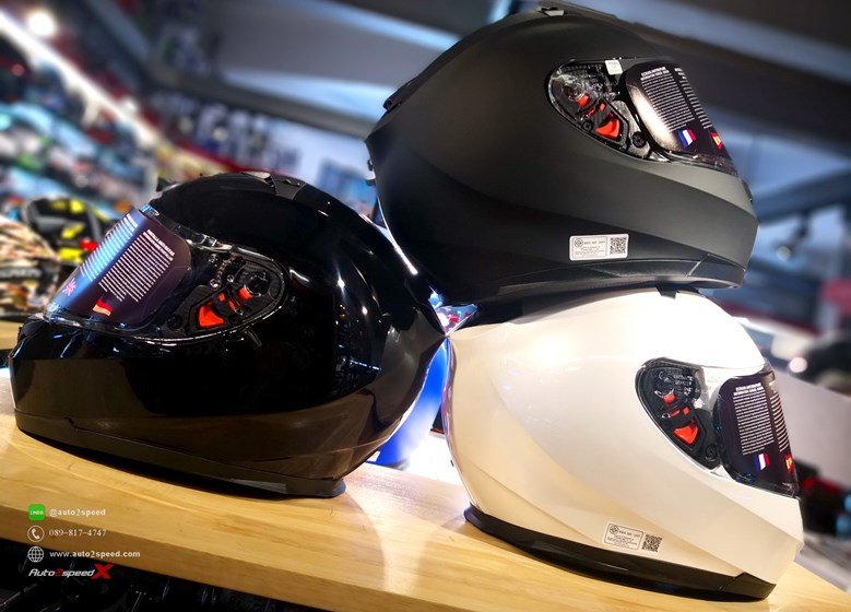 หมวกกันน็อค Real T HAWK สีพื้น (New Model)
