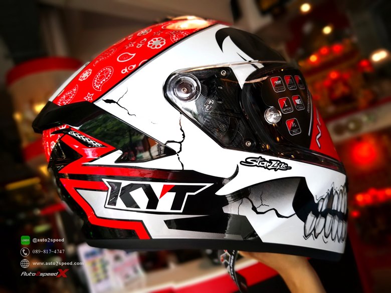 หมวกกันน็อค KYT NFR Pirate Replica 2