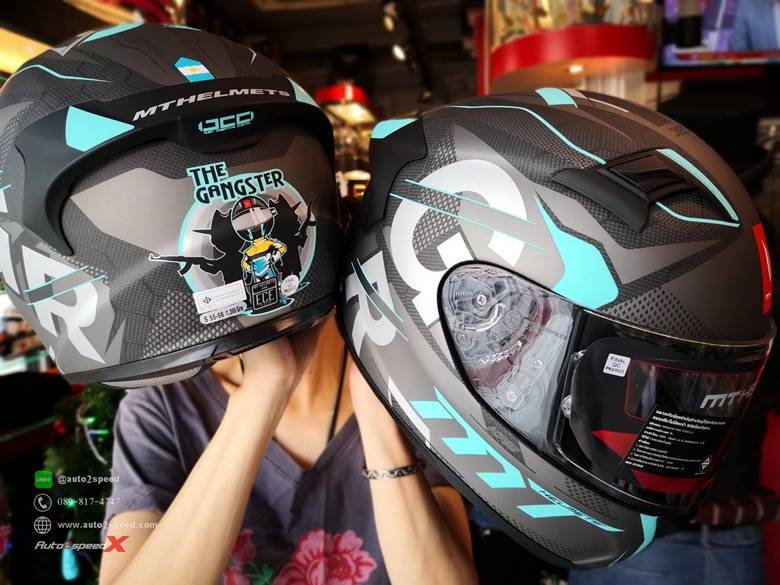 หมวกกันน็อค MT KRE GABRI CaRBON 2018 (Limited Edition) 3