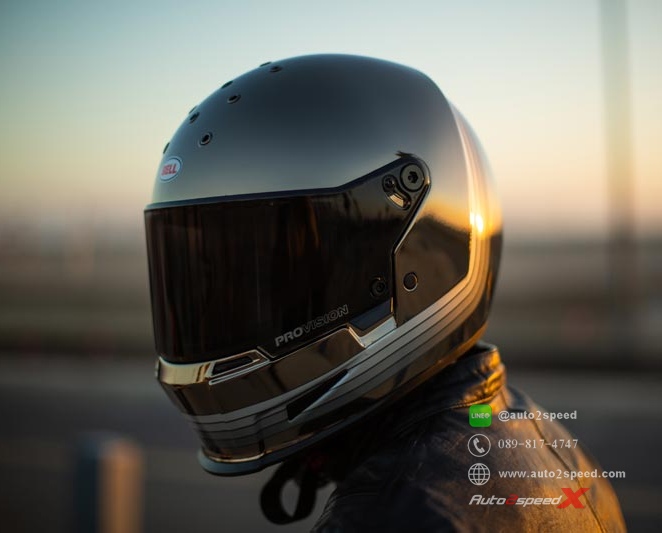 หมวกกันน็อค BELL ELIMINATOR SPECTRUM CHROME 8