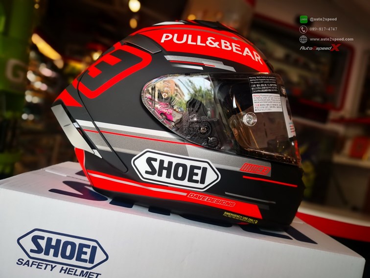 หมวกกันน็อค SHOEI X SPIRIT III Marquez Concept TC1 2