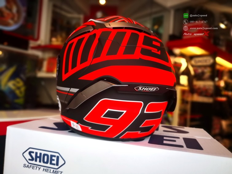 หมวกกันน็อค SHOEI X SPIRIT III Marquez Concept TC1 4
