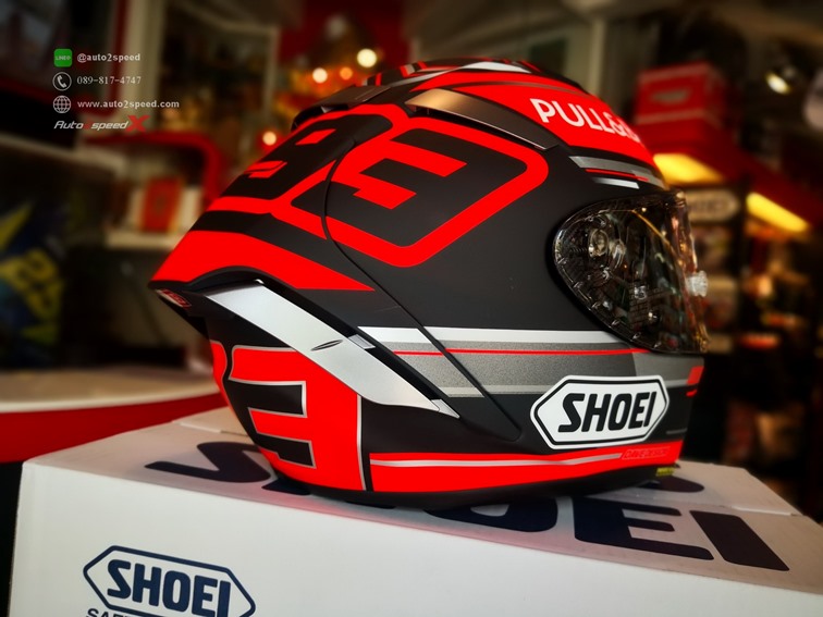 หมวกกันน็อค SHOEI X SPIRIT III Marquez Concept TC1 5