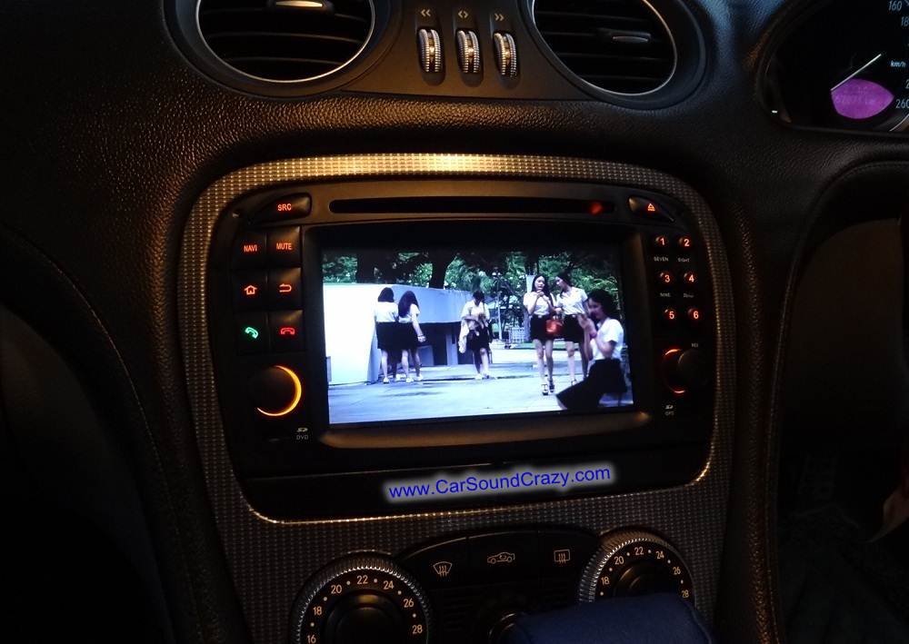Benz R230 SL350 (2001-2007) Android DVD GPS ตรงรุ่น 6