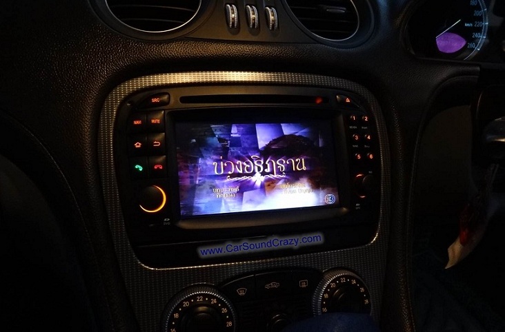 Benz R230 SL350 (2001-2007) Android DVD GPS ตรงรุ่น 7