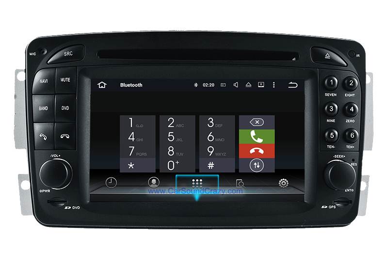 Benz W203 C Class (2000-2005) Android DVD GPS ตรงรุ่น 6