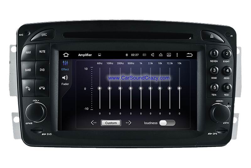 Benz W203 C Class (2000-2005) Android DVD GPS ตรงรุ่น 8