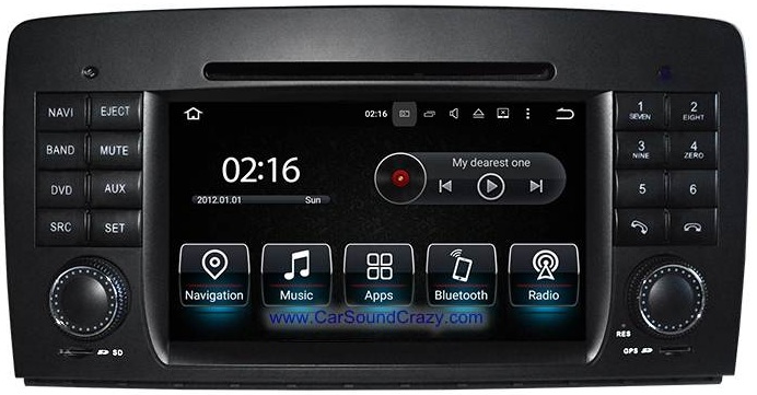 Benz R Class (2006-2012) Android DVD GPS ตรงรุ่น 2