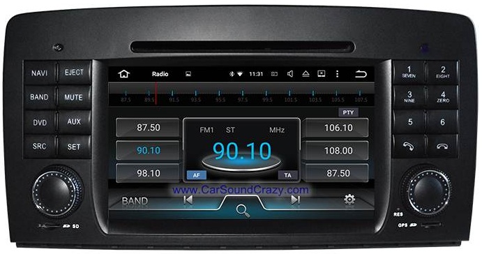 Benz R Class (2006-2012) Android DVD GPS ตรงรุ่น 4