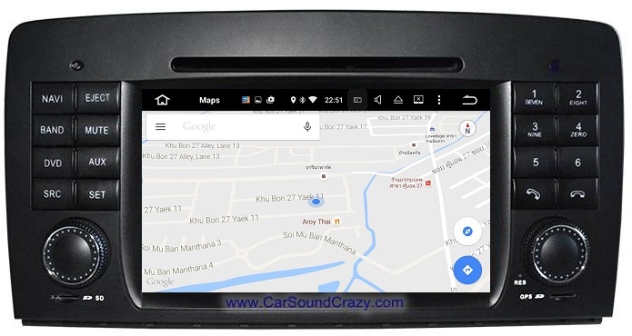 Benz R Class (2006-2012) Android DVD GPS ตรงรุ่น 5