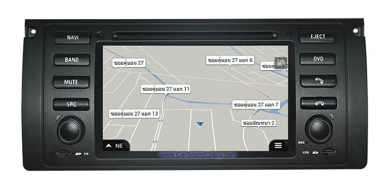 BMW 5 E39 (1995-2003) Android DVD GPS ตรงรุ่น 5