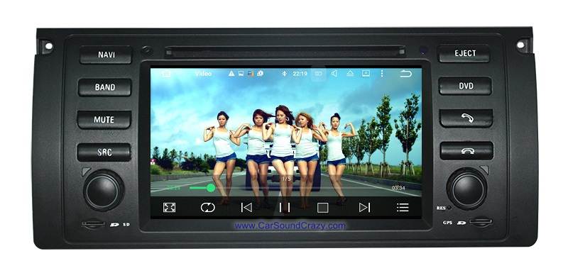 BMW 5 E39 (1995-2003) Android DVD GPS ตรงรุ่น 6