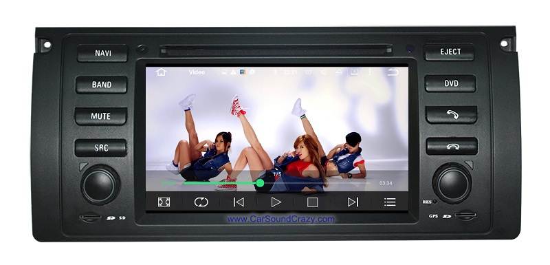 BMW 5 E39 (1995-2003) Android DVD GPS ตรงรุ่น 7