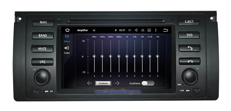 BMW 5 E39 (1995-2003) Android DVD GPS ตรงรุ่น 9