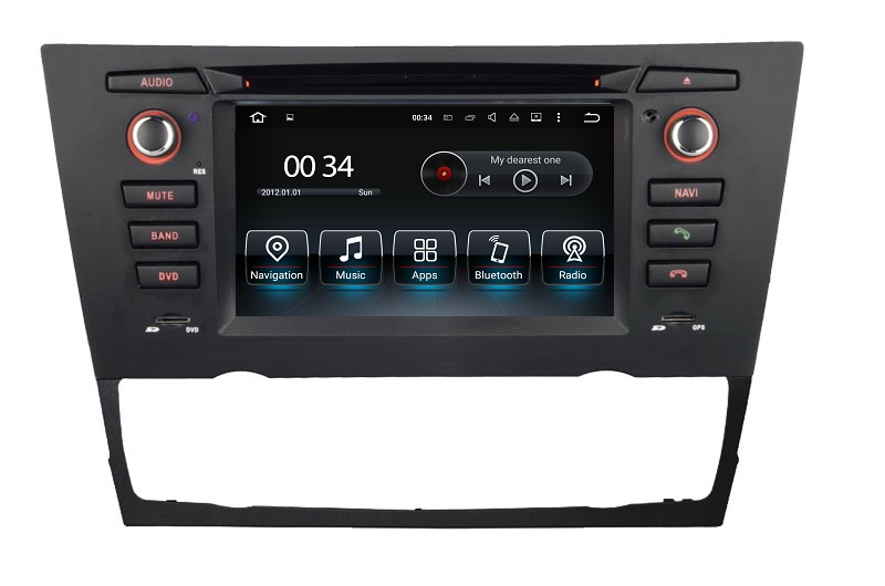 BMW 3 E90 (2005-2012) Android DVD GPS ตรงรุ่น 1
