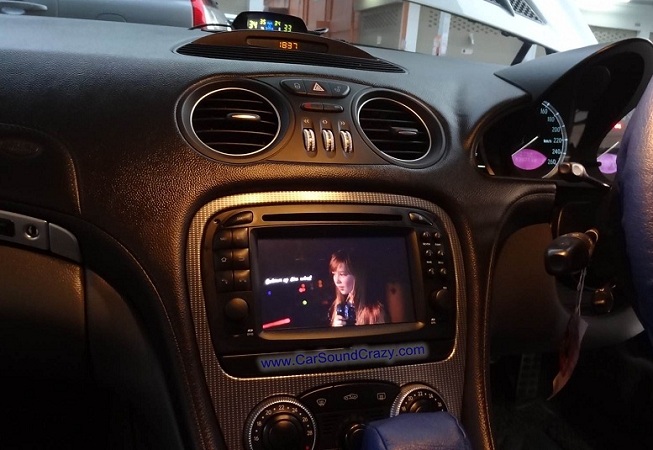 Benz R230 SL500 Class (2003-2012) Android DVD GPS Bluetooth ตรงรุ่น 5