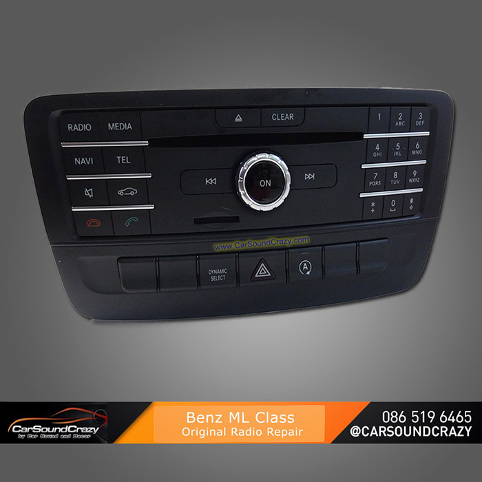 ซ่อมเครื่องเสียง วิทยุ CD DVD Benz ML Class W166 2