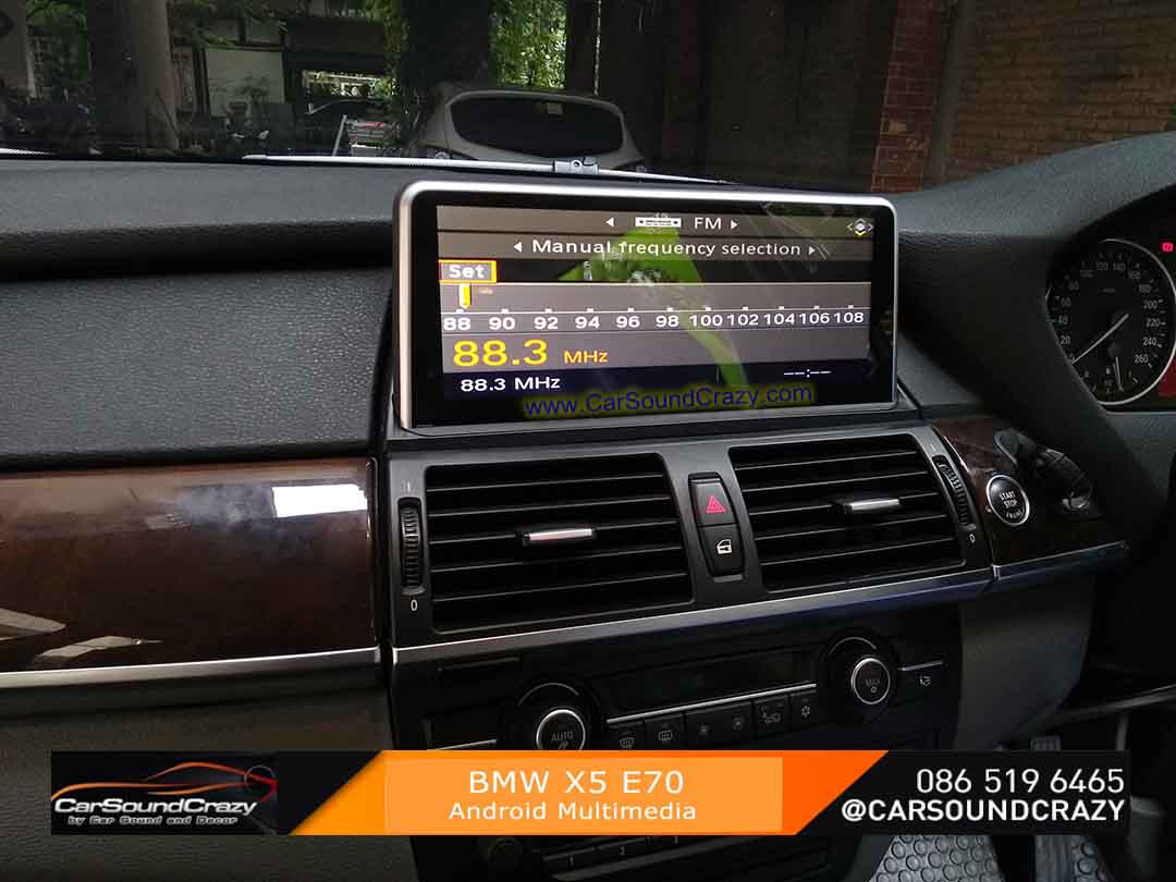BMW E70 X5 Android Multimedia Player 10.25 นิ้ว GPS Bluetooth ตรงรุ่น 2