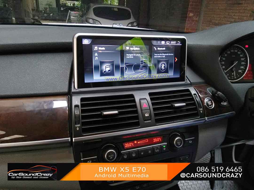 BMW E70 X5 Android Multimedia Player 10.25 นิ้ว GPS Bluetooth ตรงรุ่น 4
