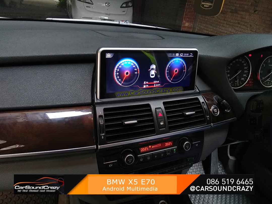 BMW E70 X5 Android Multimedia Player 10.25 นิ้ว GPS Bluetooth ตรงรุ่น 5