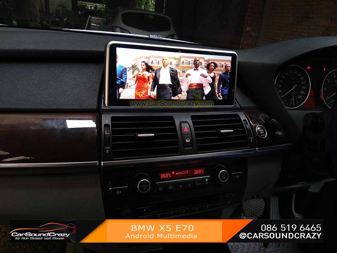 BMW E70 X5 Android Multimedia Player 10.25 นิ้ว GPS Bluetooth ตรงรุ่น 8