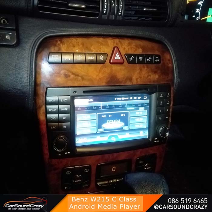 Benz C215 CL Class (1998-2006) Android Multimedia ตรงรุ่น 1