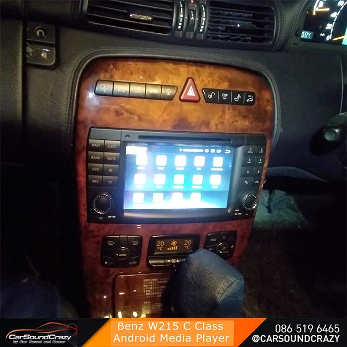 Benz C215 CL Class (1998-2006) Android Multimedia ตรงรุ่น 2