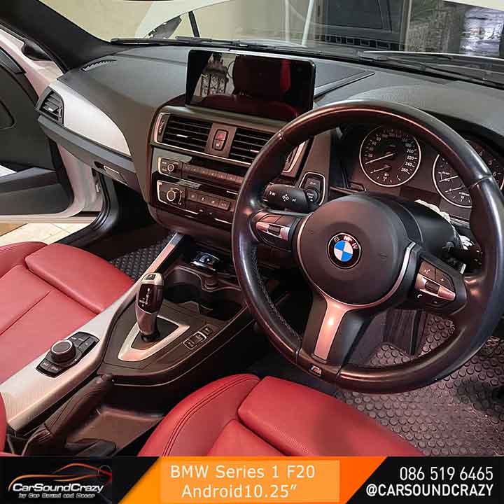 BMW F20 Series 1 (2011-2019) Android Multimedia 10.25 นิ้วตรงรุ่น