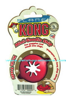 ของเล่นขัดฟัน Kong Mini-Goodie Ship U.S.A สำหรับลูกสุนัขพันธุ์เล็ก และลูกสุนัข (out of stock)