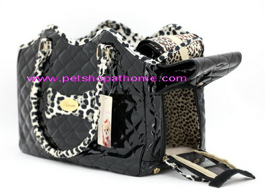 กระเป๋าใส่สัตว์เลี้ยง - Black Leopard