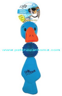 ของเล่นสำหรับสัตว์เลี้ยง - Neoprene Duck มีสีน้ำเงิน และสีเหลืองค่ะ