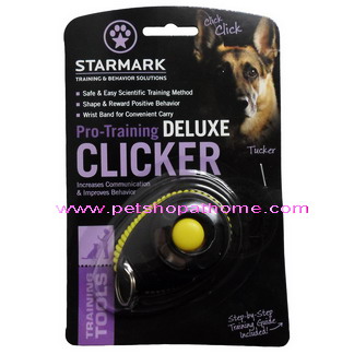 Clicker คลิกเกอร์สำหรับฝึกสุนัข Deluxe