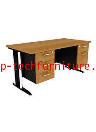 โต๊ะทำงาน 2 ลิ้นชักขวา 3 ลิ้นชักซ้าย (SS1-1523,SS1-1532  -  SS1-1823,SS1-1832)