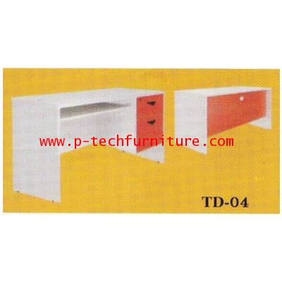 โต๊ะทำงานไม้ รุ่น (TD-1204 - TD-1804)