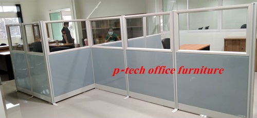 พาร์ทิชั่นกั้นห้องกระจกใส