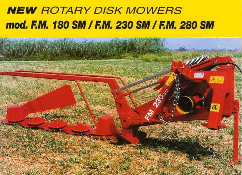 Rotary Disk Mower รุ่น FM180 SM