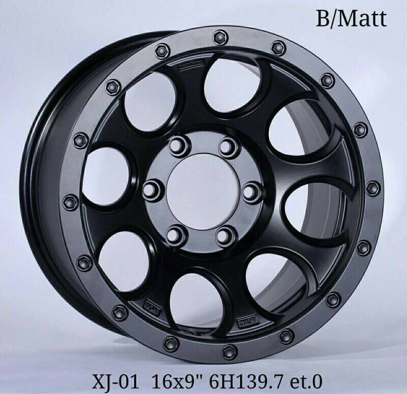 แม็ก XJ-01 16x9-ET0 6x139.7 ฺB/Matt