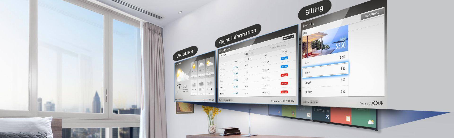 SAMSUNG HOSPITALITY LED TV ทีวีสำหรับงานระบบ 40นิ้ว 4