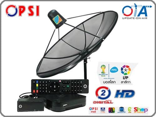 จานดาวเทียม C Band 1จุด HD พร้อมติดตั้งและบริการหลังการขาย 1ปี 6