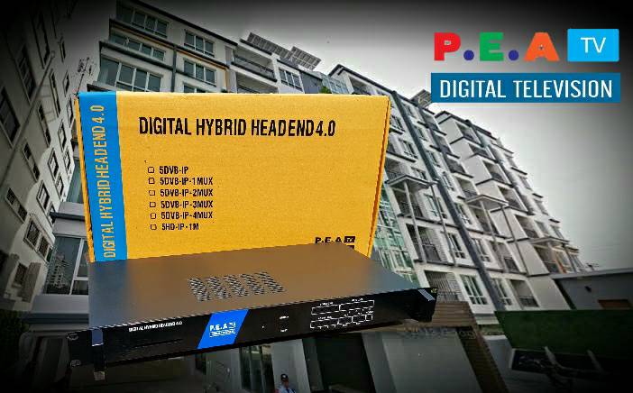 DIGITAL HYBRID HEADEND 4.0 ระบบทีวีดิจิตอล ระบบไอพีทีวี 3