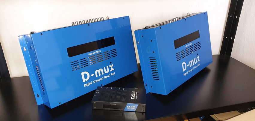 ระบบดิจทีวีสำเร็จรูป D MUX DIYง่ายสำหรับการติดตั้ง แค่ติดตั้งจานดาวเทียมและแผงทีวีได้ก็ปิดงานได้แล้ว